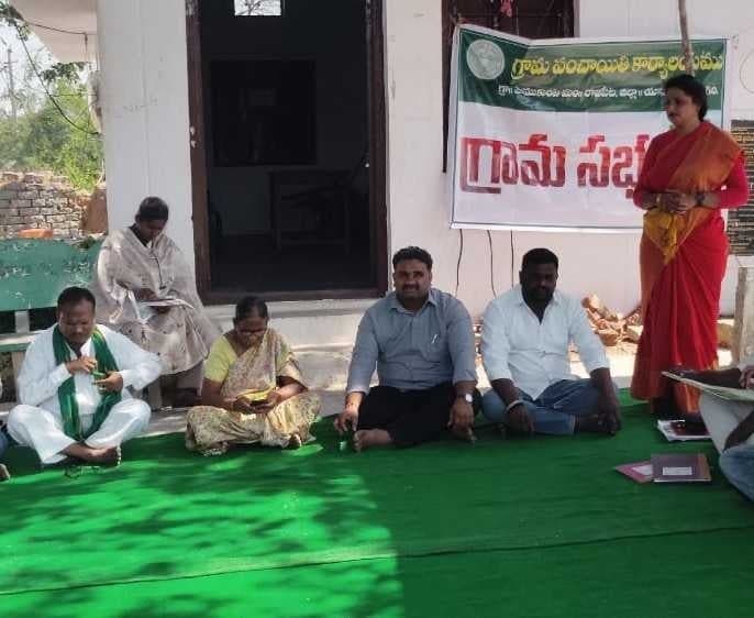 పాముకుంటలో ఎల్నినోపై గ్రామసభ - Udayam