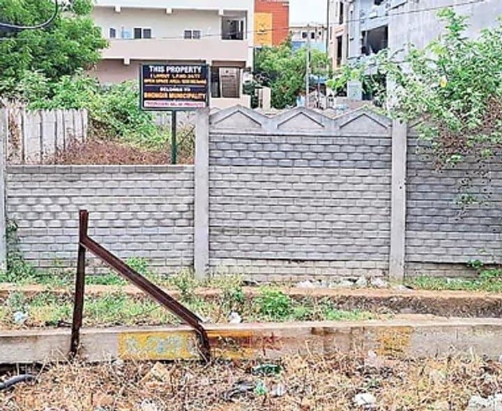 భువనగిరిలో ప్రభుత్వ భూముల కబ్జా - Udayam Digital