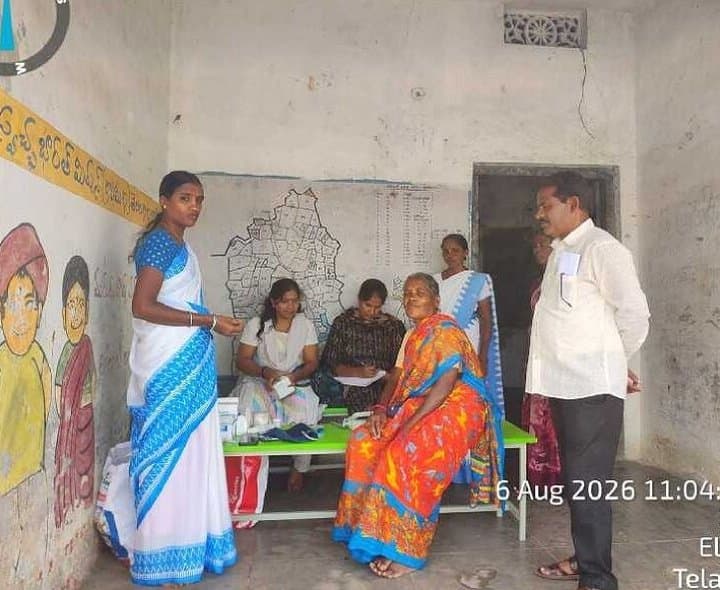 ఇల్చిపూర్లో ఆరోగ్య శిబిరం.. ఉచితంగా మందుల పంపిణీ