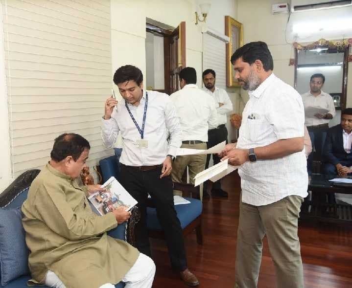 బెల్లంపల్లి–గడ్చిరోలి మధ్య జాతీయ రహదారి నిర్మాణానికి వినతి - Udayam
