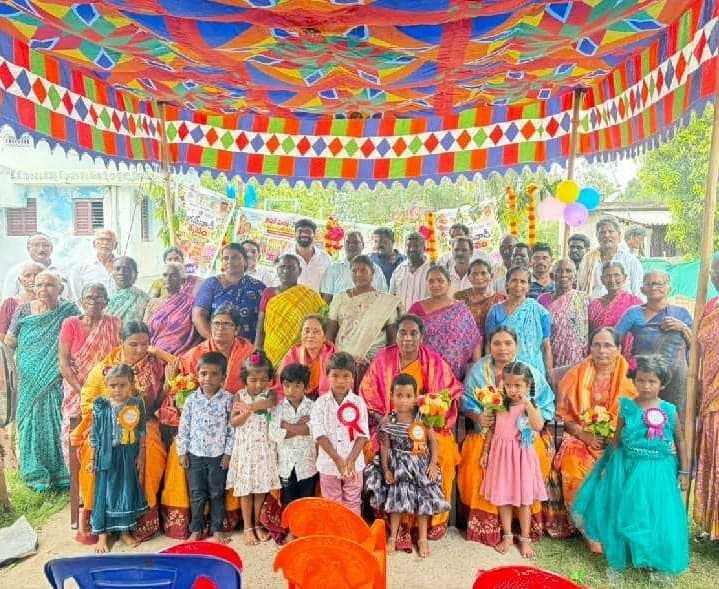 నాదెళ్లవారిపాలెంలో అంగన్వాడీ ఉత్సవాలు - Udayam