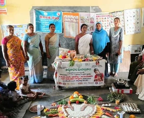 వీర్నకల్లులో ఘనంగా పోషణ మాసోత్సవాలు - Udayam