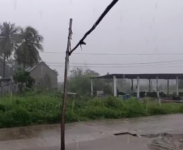టంగుటూరులో భారీ వర్షం.. రైతుల్లో ఆందోళన - Udayam