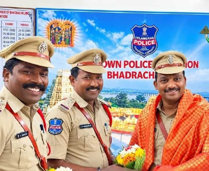 భద్రాచలం సీఐగా సట్ల నాగరాజు బాధ్యతలు - Udayam