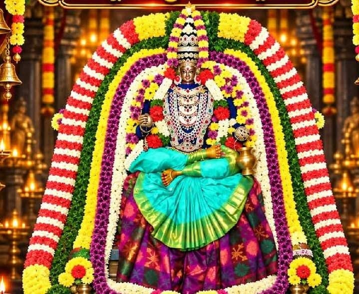 బ్రహ్మచారిణి దుర్గగా కామేశ్వరి దేవి - Udayam