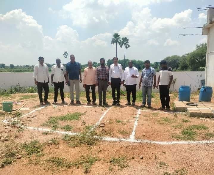 తిమ్మాయిపల్లిలో ఇంకుడు గుంతకు భూమిపూజ - Udayam
