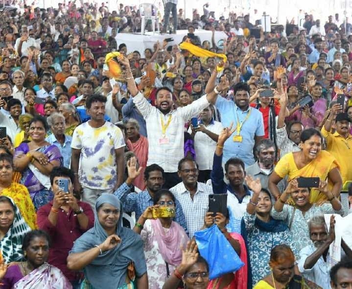 విశాఖలో నేడు మిగిలిన ‘చంద్రన్న పట్టాలు’ - Udayam
