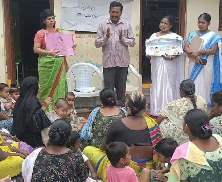 తల్లిపాల ప్రాముఖ్యతపై అవగాహన కార్యక్రమం