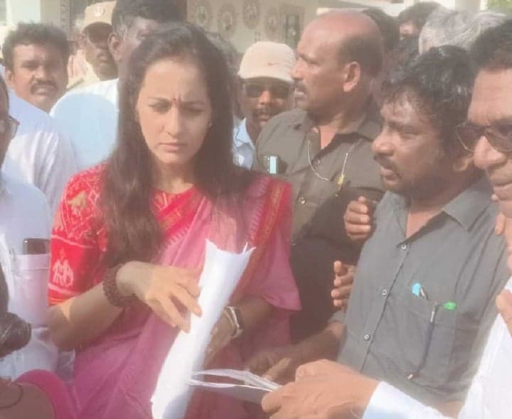 ముంపు బాధితులకు MP శబరి హామీ - Udayam