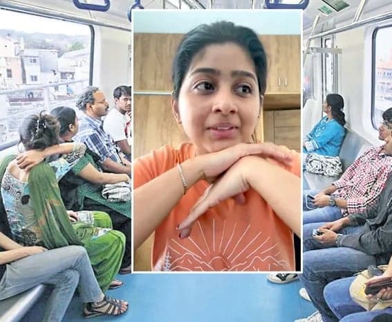 మెట్రోలో రహస్య వీడియోపై యువతి ఫిర్యాదు - Udayam