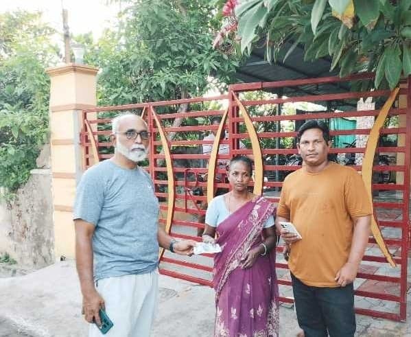 పొన్నూరులో పింఛన్ల పంపిణీ పరిశీలన - Udayam