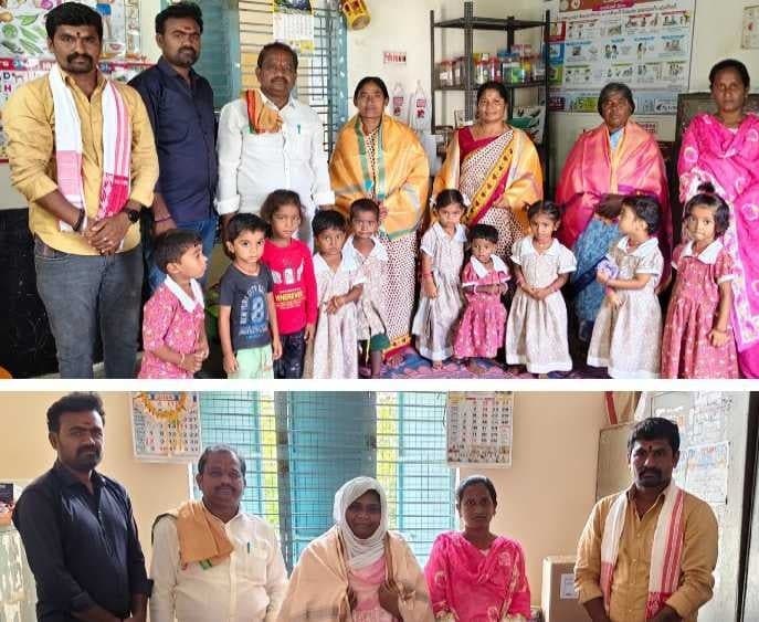 అంగన్వాడీ టీచర్లకు ఘన సన్మానం - Udayam