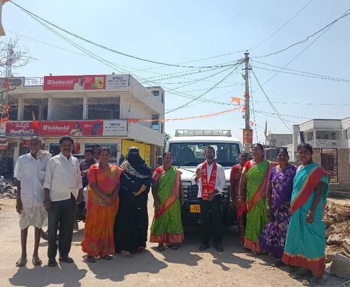 వంగూరులో అంగన్వాడీ టీచర్ల ధర్నా - Udayam