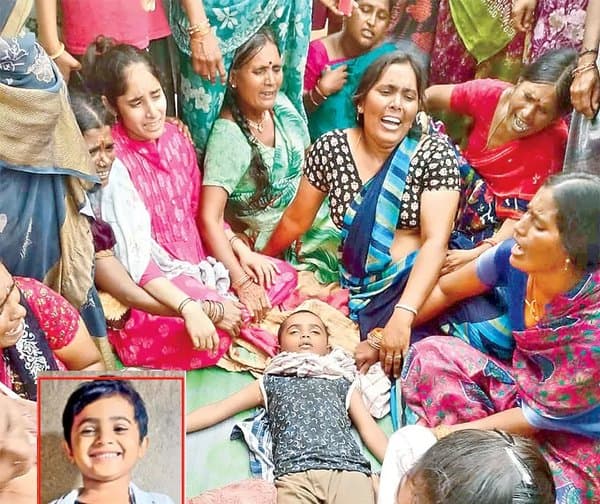 పాము కాటుతో ఐదేళ్ల బాలుడు మృతి