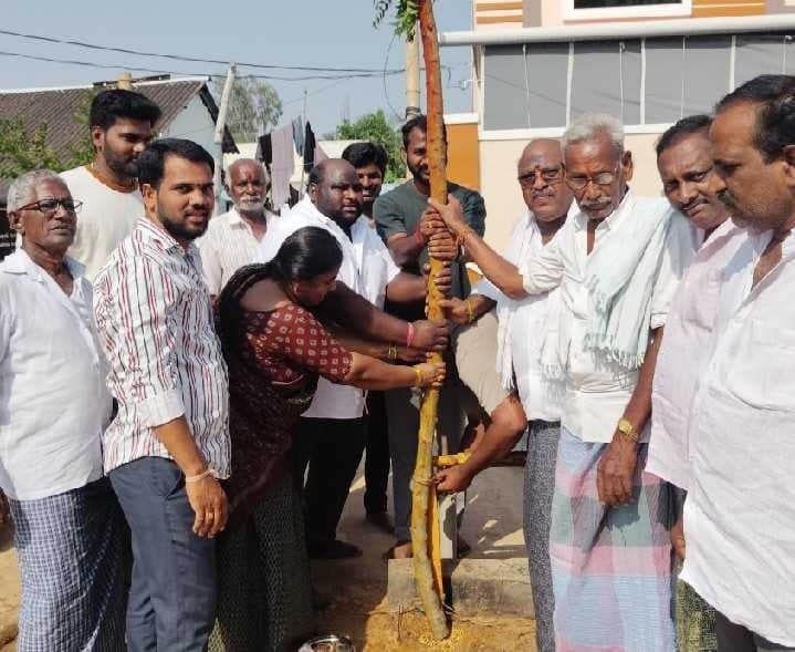 వేగవరంలో దసరా నవరాత్రుల్లో కర్ర పూజ - Udayam