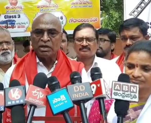 ఆర్టీసీ ఎన్నికలపై చాడ విమర్శలు - Udayam