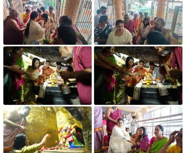 పాలకుర్తి ఆలయంలో విజయలక్ష్మి ప్రత్యేక పూజలు - Udayam Digital
