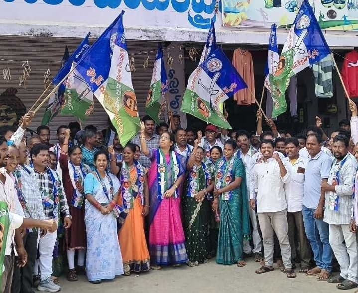 సీతంపేటలో వైసీపీ శ్రేణుల సందడి - Udayam
