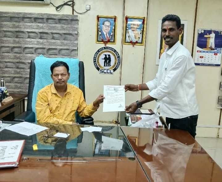 గుండారంలో నిమజ్జనానికి ఏర్పాట్లు కోరుతూ వినతి - Udayam