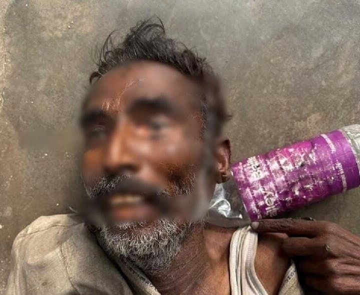 నవాబుపేటలో గుర్తుతెలియని వ్యక్తి మృతి