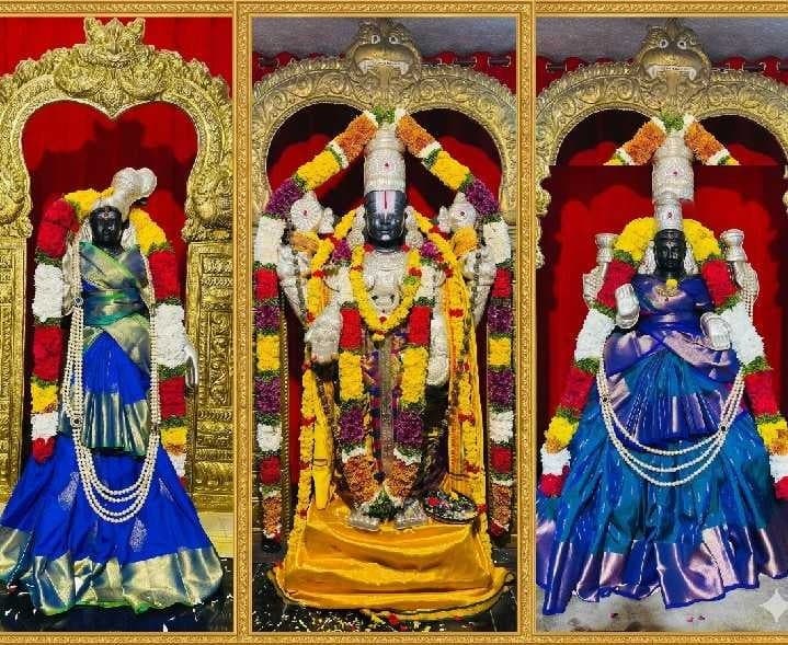 వేంకటేశ్వరస్వామి ఆలయంలో విజయదశమి పూజలు - Udayam