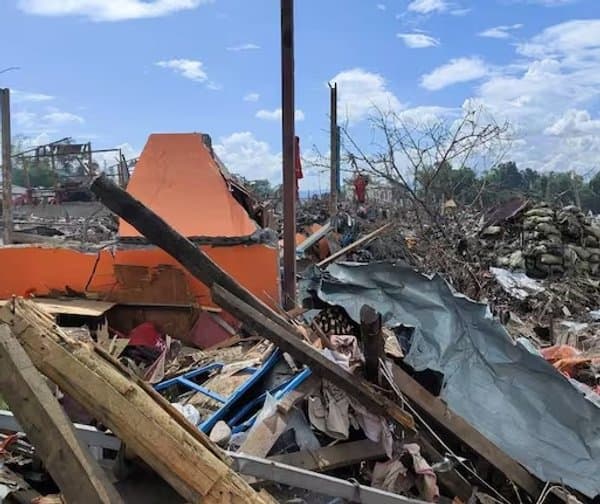 మయన్మార్ పేలుడు ప్రమాదంలో 45 మంది దుర్మరణం