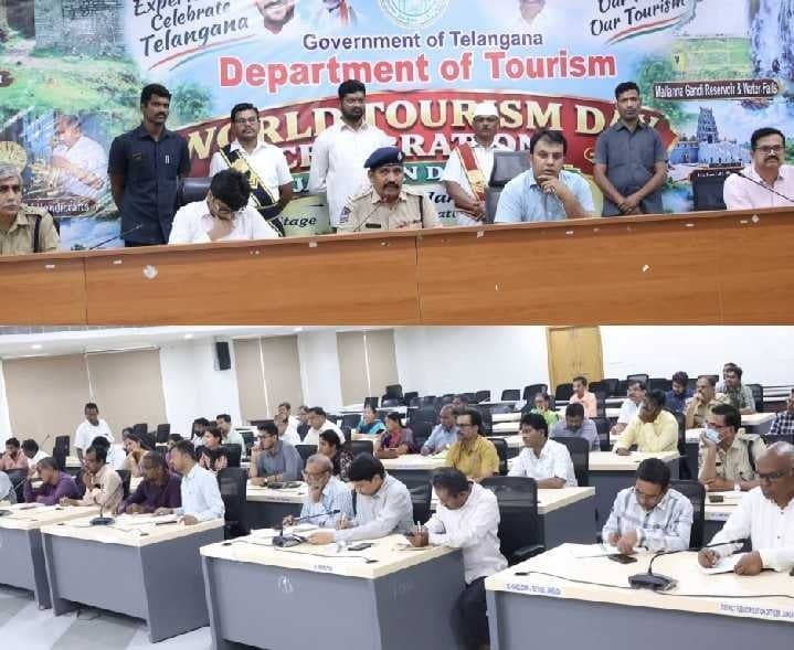 జనగామలో మంత్రి పర్యటనకు ఏర్పాట్లు - Udayam