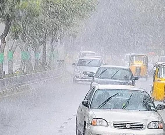 హైదరాబాద్లో కుండపోత వర్షం - Udayam