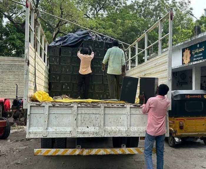 కనిగిరి ఎన్నికల కోసం 100 బ్యాలెట్ బాక్సులు - Udayam