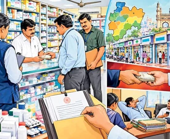 మందుల షాపులపై డీసీఏ కొరడా - Udayam
