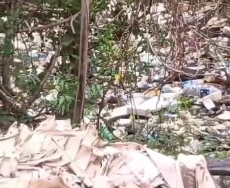 పెనుగొండలో పంట కాలువ నీరు కలుషితం - Udayam