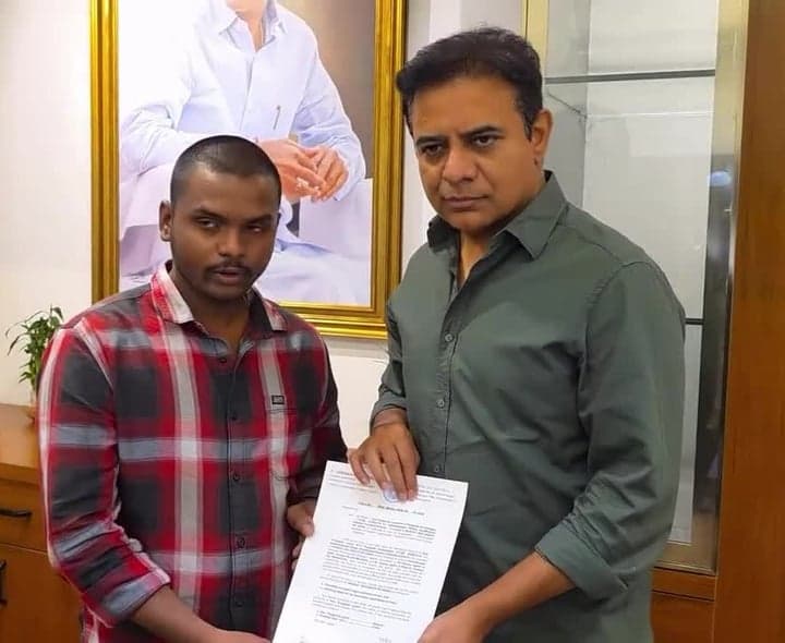 మస్కట్లో చిక్కుకున్న తల్లి.. KTRకు మొర - Udayam