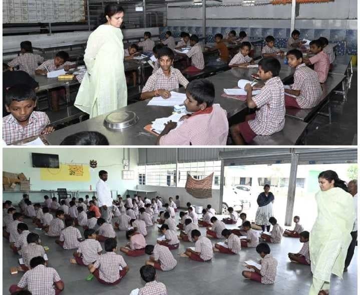 మక్తల్ గురుకుల విద్యార్థులకు కలెక్టర్ సూచనలు - Udayam