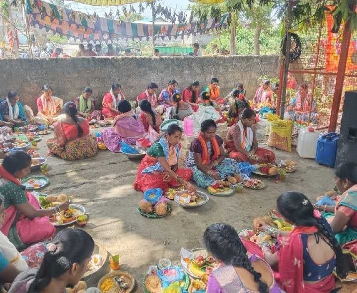 ఇబ్రహీంపూర్లో దుర్గామాత నవరాత్రులు - Udayam