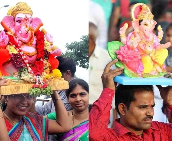 గణపయ్యల నిమజ్జనానికి సరికొత్త విధానం - Udayam