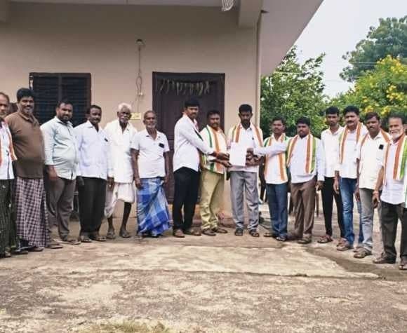 రాగిబావి కాంగ్రెస్ అధ్యక్షుడిగా వెంకట్రెడ్డి - Udayam