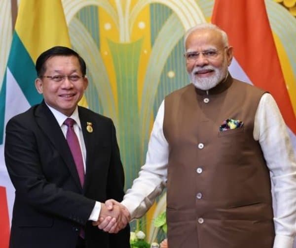 భారత్కు విచ్చేసిన మయన్మార్ అధ్యక్షుడు: నేడు మోదీతో చర్చలు - Udayam Digital