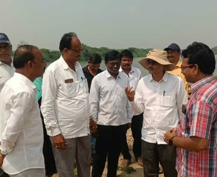 మధిరలో మహాప్రస్థానం పనుల పరిశీలన - Udayam