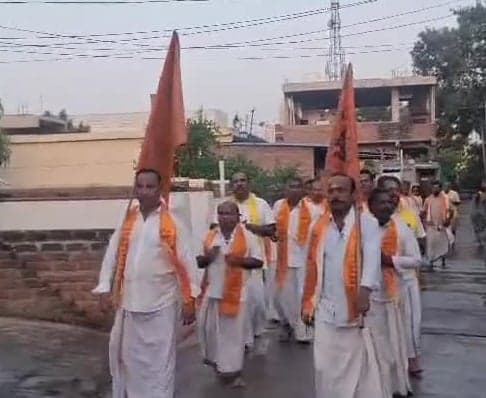 తుర్కపల్లిలో ఘనంగా నగర సంకీర్తన - Udayam