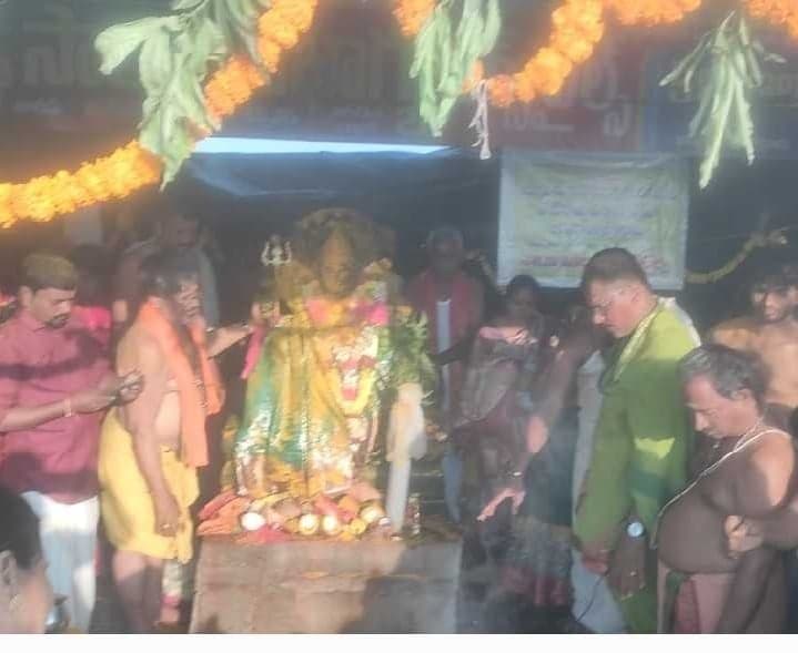 తొర్రూరులో భద్రకాళి అమ్మవారి పునఃప్రతిష్ఠ - Udayam