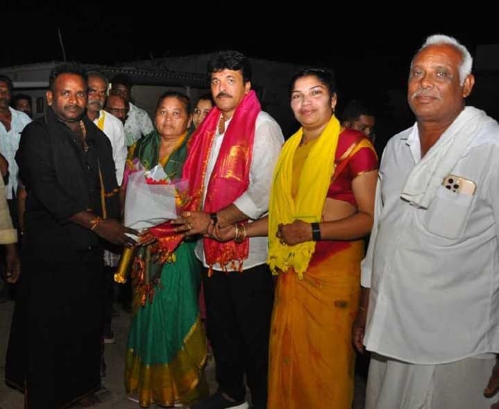 అంజయ్య నగర్లో కూటమి ప్రచారం - Udayam