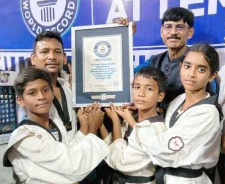 గిన్నిస్ రికార్డులో టెక్కలి యువ ప్రతిభ