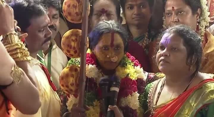 మహంకాళి బోనాల్లో మాతంగి భవిష్యవాణి - Udayam