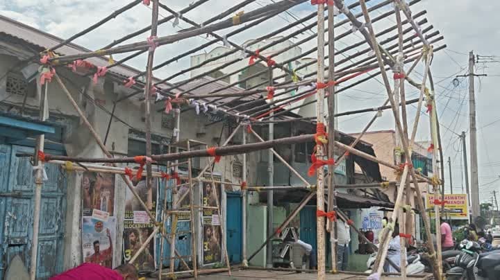 వినాయక నవరాత్రులకు నిర్మల్లో మండపాల అలంకరణలు - Udayam