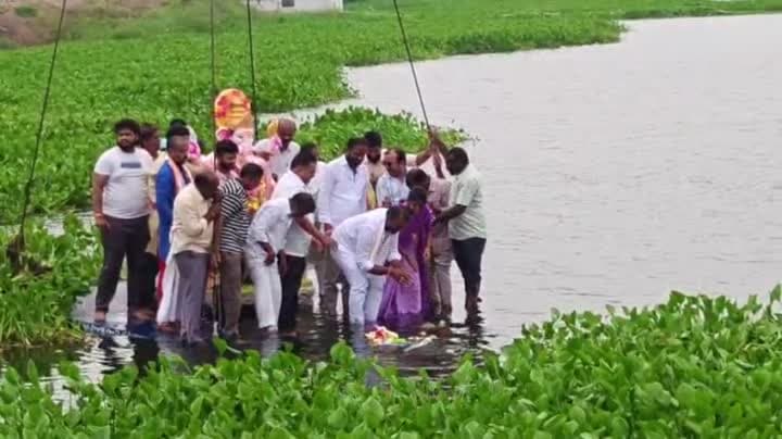 కరీంనగర్లో ఘనంగా గణేష్ నిమజ్జనోత్సవం ప్రారంభం