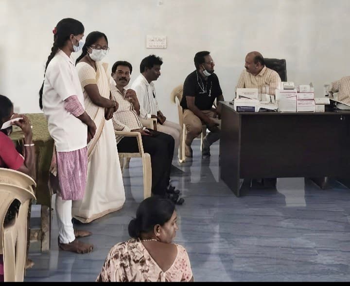 ధర్పల్లిలో ఆరోగ్య శిబిరం - Udayam
