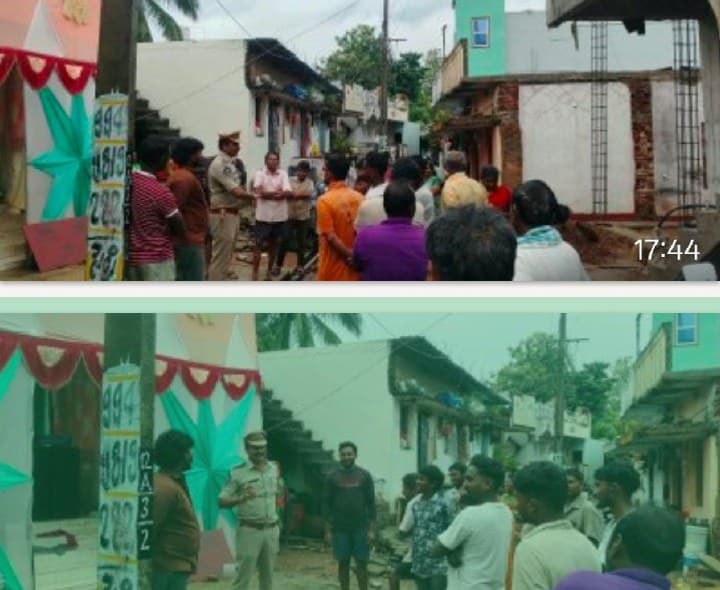 భారీ వర్షాల నేపథ్యంలో పోలీసుల అవగాహన - Udayam