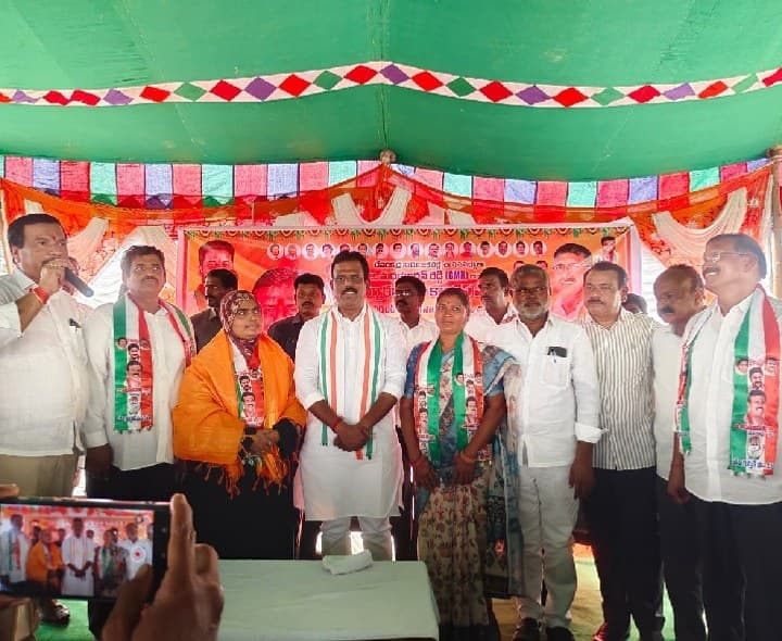 కొన్నూరు కాంగ్రెస్ లో భారీ చేరికలు - Udayam