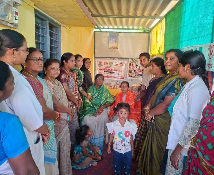 అంగన్వాడి పోషణ మాసోత్సవాలు - Udayam