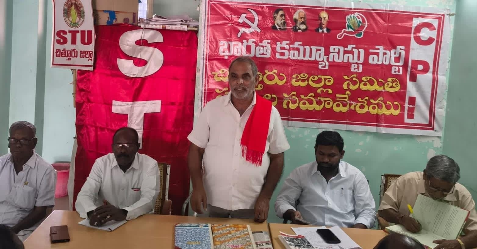 ఆగస్టు 6–15 సీపీఐ పాదయాత్ర - Udayam Digital
